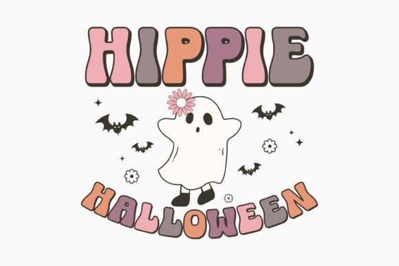 Hippie Halloween Retro Svg for Creative Crafts