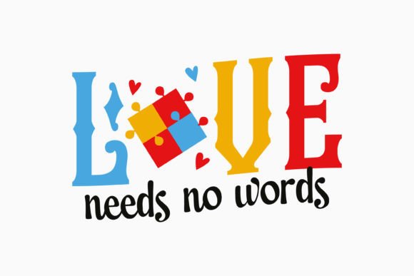 Retro Autism Awareness SVG for Crafts and Graphics