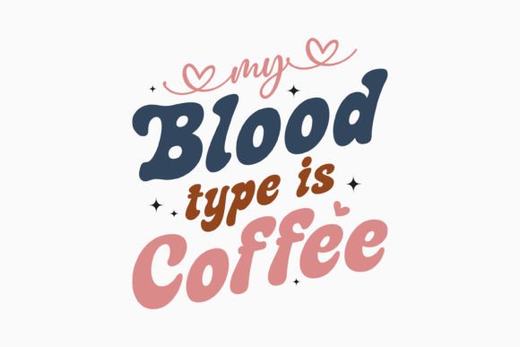 Retro Coffee Quote SVG: A Bold Graphics Asset for Crafts