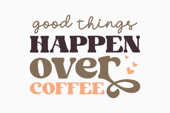 Retro Coffee SVG for Graphics and Crafts