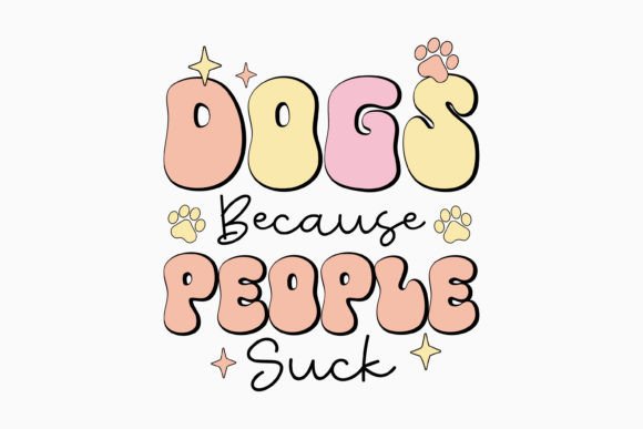 Retro Dogs SVG: A Quirky Graphics Asset for Crafts