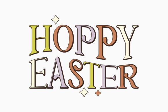 Retro Hoppy Easter SVG: A Perfect Craft Graphics Asset