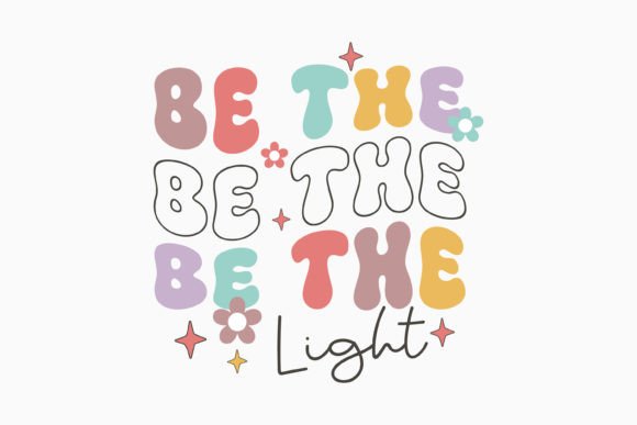 Retro Kindness Positive Quotes SVG for Crafts and Graphics