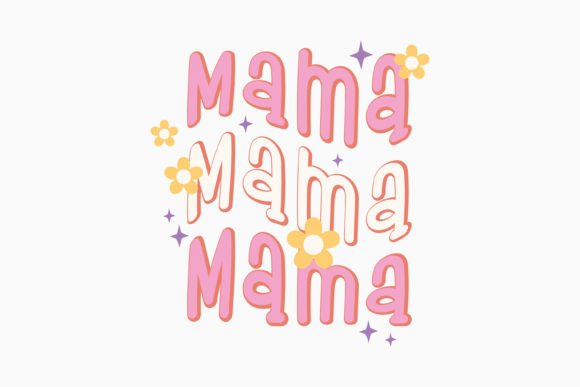 Retro Mother's Day Quote Svg for Graphics & Crafts