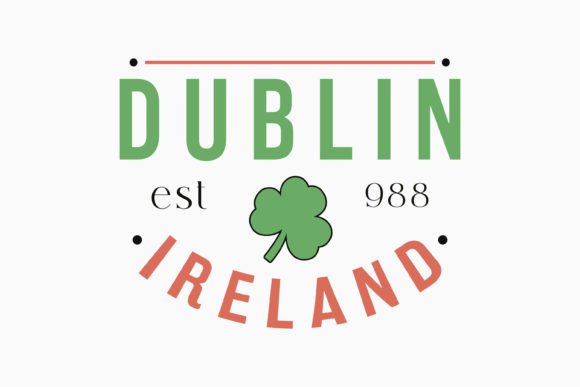 Retro St. Patrick's Day SVG for Crafts and Graphics