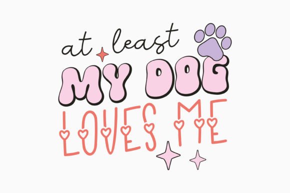 Retro Valentines Dog Loves SVG: A Craft & Graphics Gem
